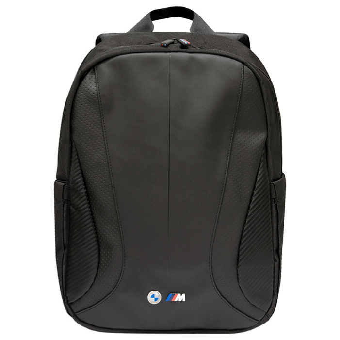 Сумка BMW для MacBook 15" Computer Backpack Carbon Perforated with pockets, черная Сумка BMW для MacBook 15" Computer Backpack Carbon Perforated with pockets, черная