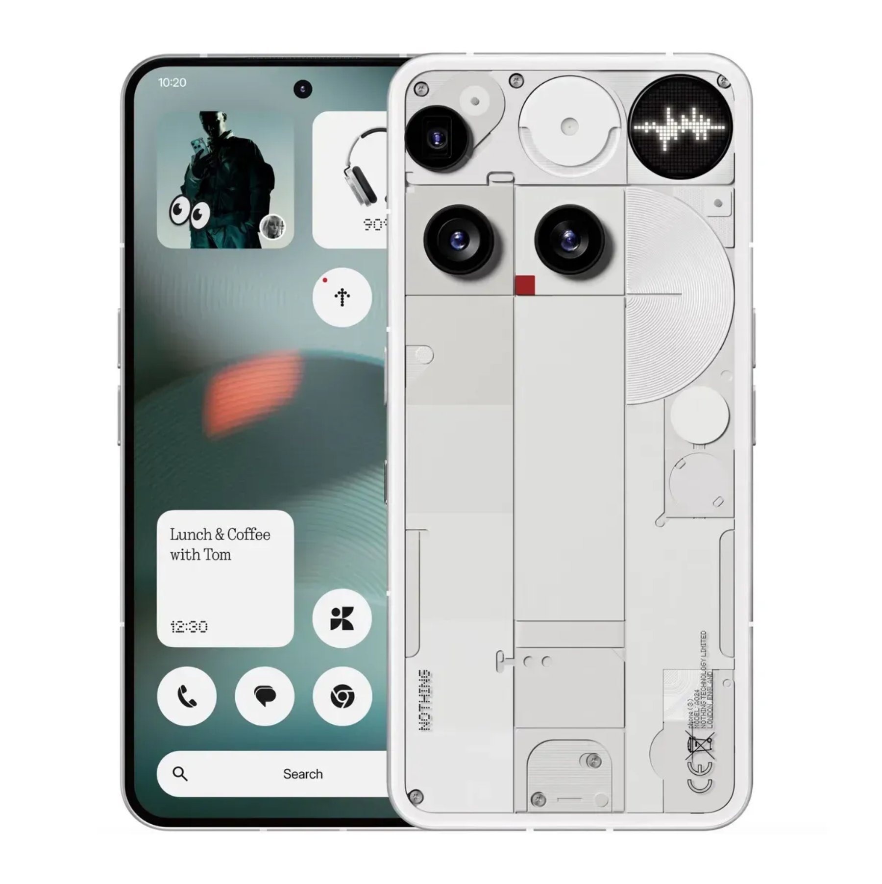 Смартфон Nothing Phone (3) 12/256Gb White