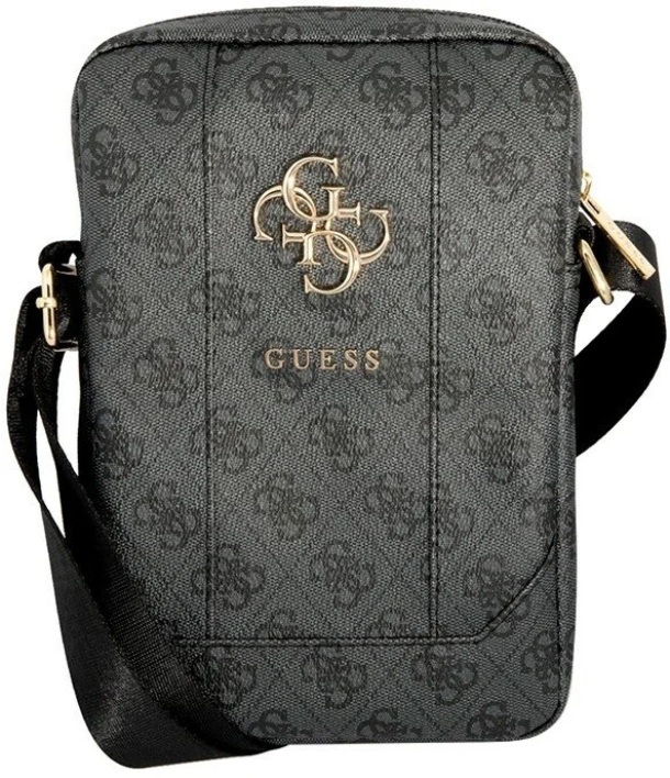 Сумка для планшетов 10" Guess 4G Bag with Big metal logo, серая