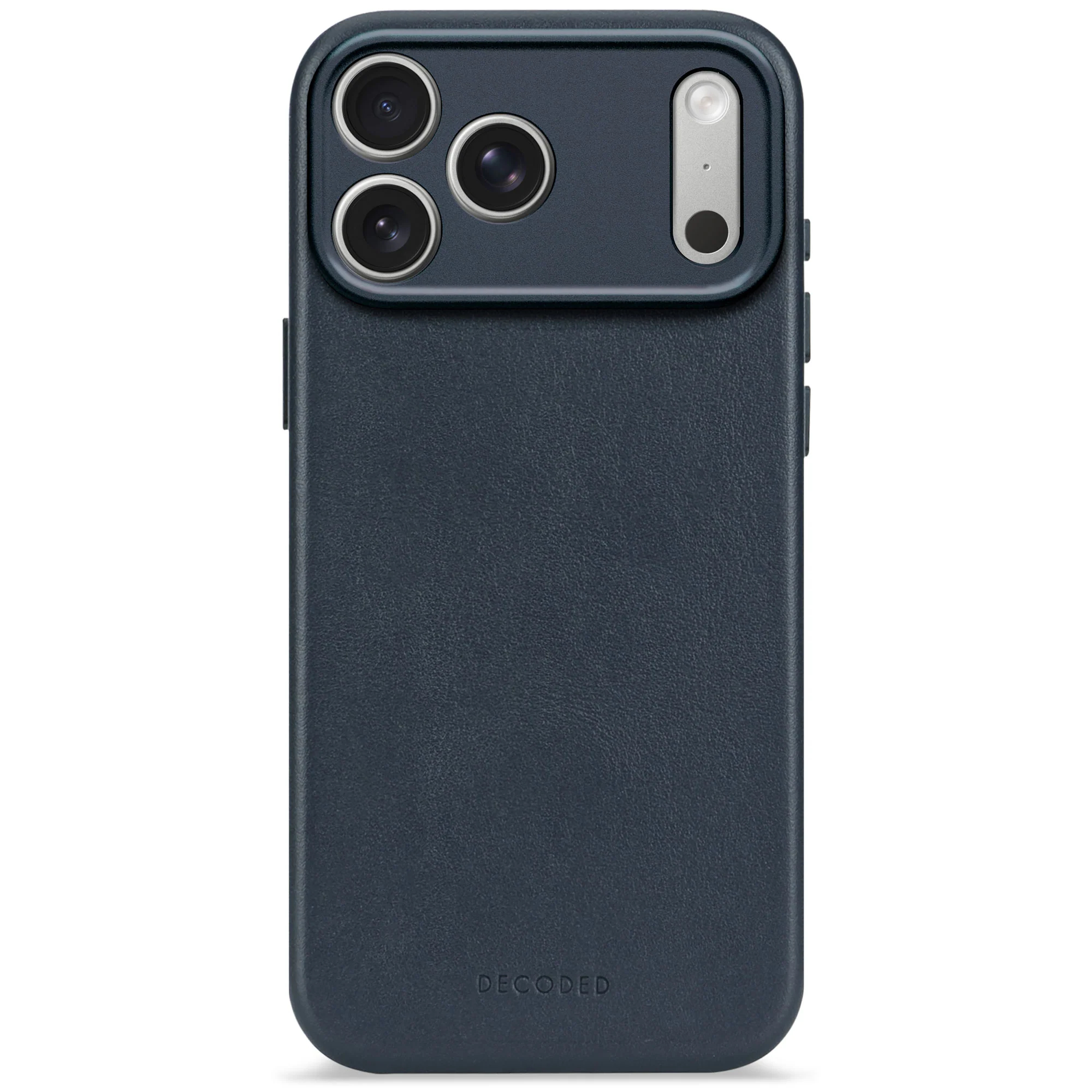 Чехол Decoded Leather Backcover для iPhone 17 Pro Max темно-синий Чехол Decoded Leather Backcover для iPhone 17 Pro Max темно-синий