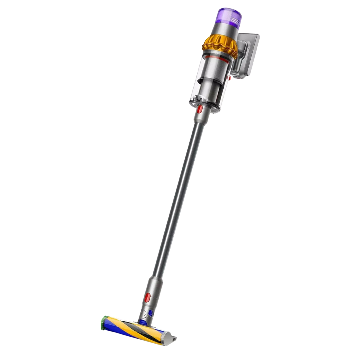Беспроводной пылесос Dyson V15 Detect Absolute (Никель/Желтый) (SV47) с лазером