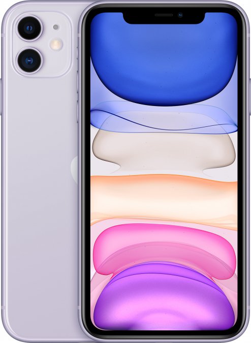 iPhone 11 128Gb Purple (71%) RU - Б/У . . +