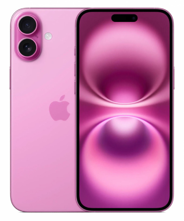 Смартфон Apple iPhone 16 256Gb Pink (1 sim + eSIM) - Официально заменён в АСЦ