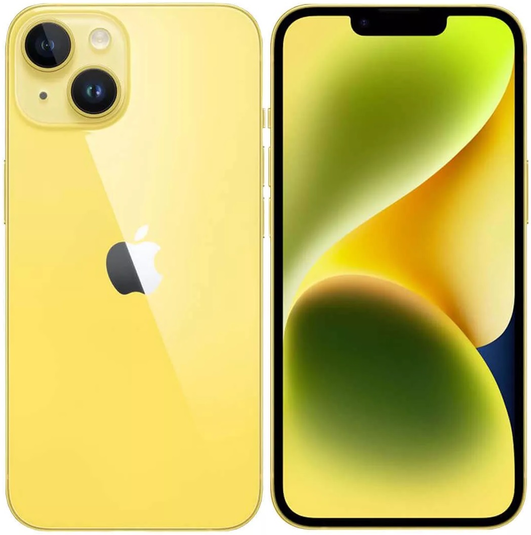 Смартфон Apple iPhone 14 256Gb Yellow (eSIM)