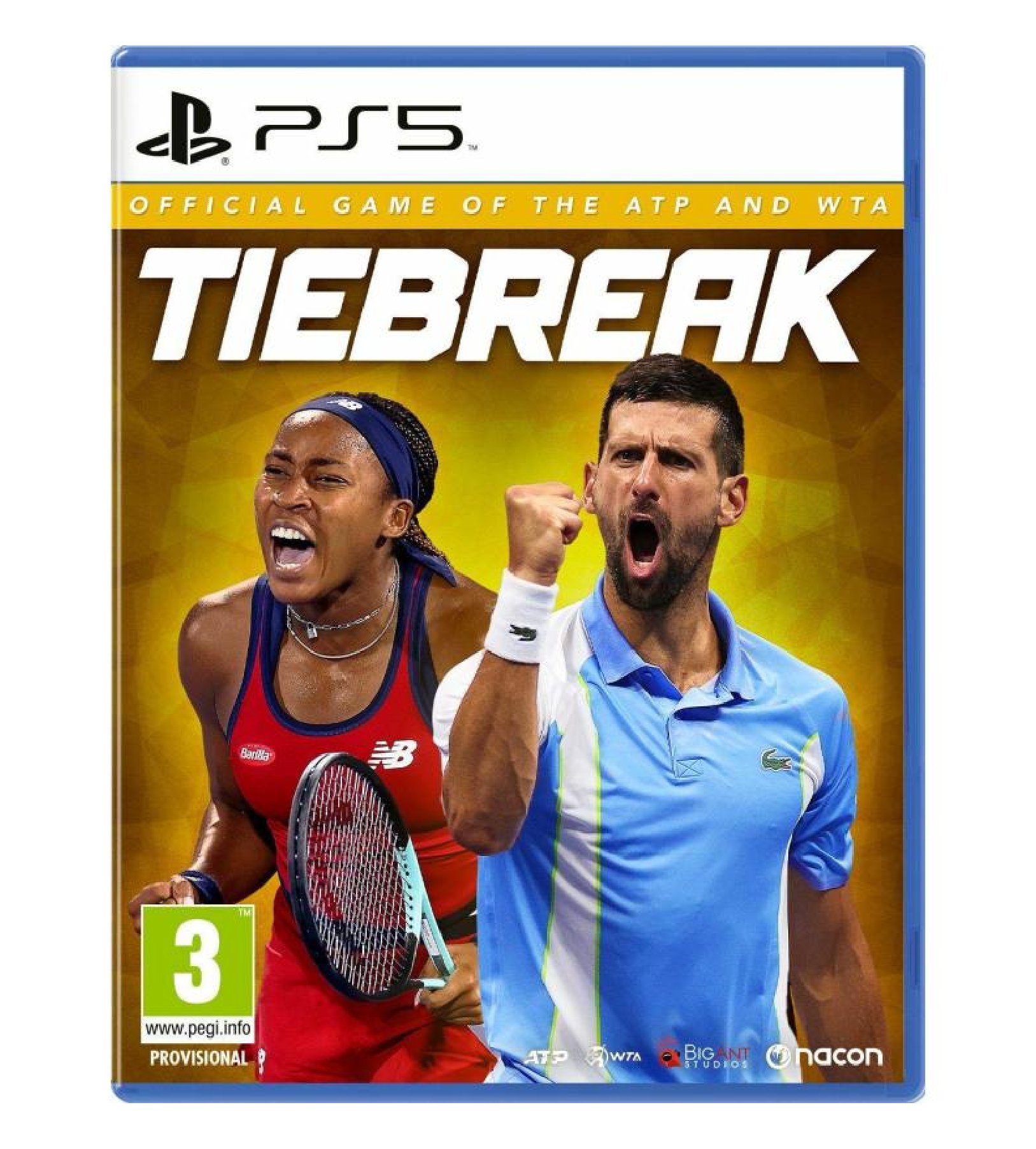 Игра для PlayStation 5 - TIEBREAK: Official game of the ATP and WTA