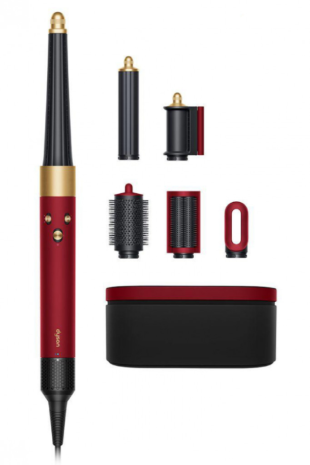 Стайлер Dyson Airwrap Complete Long HS08 Multistyler (Red Velvet/Gold) - Подарочный кейс для хранения Стайлер Dyson Airwrap Complete Long HS08 Multistyler (Red Velvet/Gold) - Подарочный кейс для хранения
