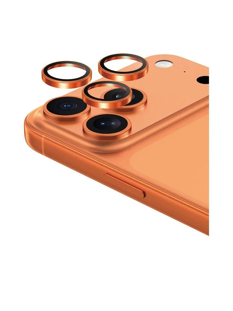 Защитные линзы Keephone SAPPHIRE PVD на камеру iPhone 17 Pro/17 Pro Max, Orange