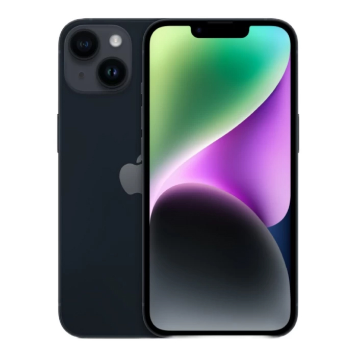 iPhone 14 128Gb Midnight (1sim + eSIM / 76%) - Б/У . . + +