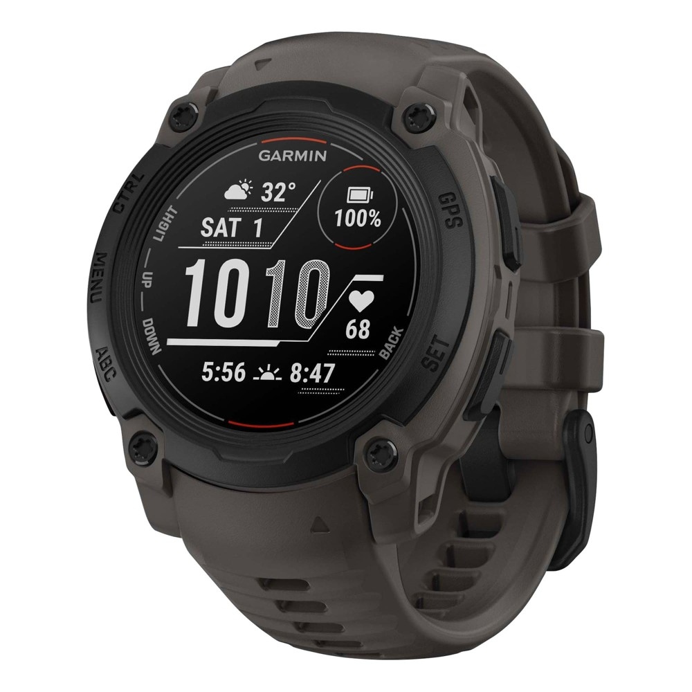 Умные часы Garmin Instinct E 40mm Black with Charcoal Silicone HK