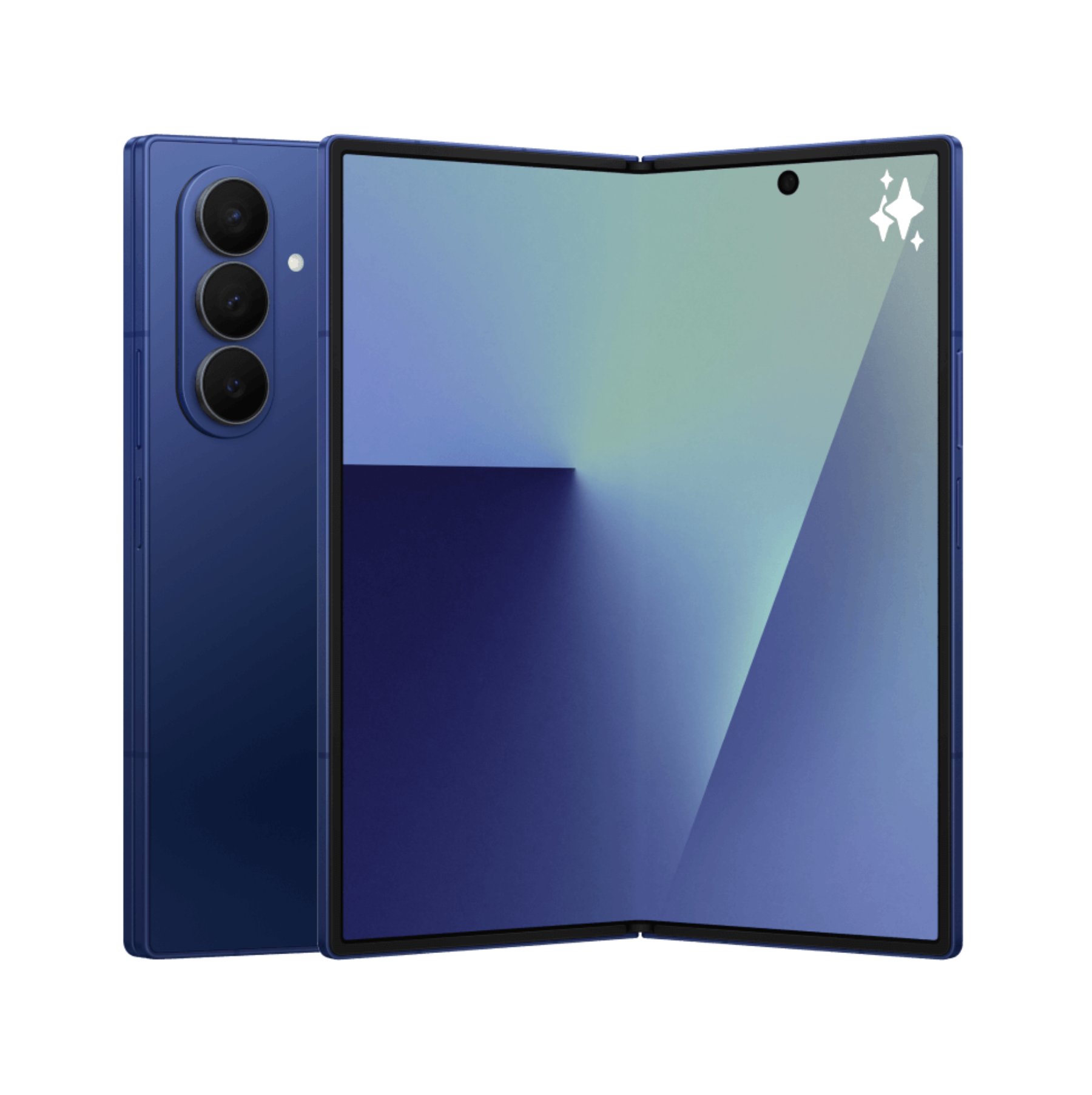 Смартфон Samsung Galaxy Z Fold7 5G 12/256GB Blue Shadow (битые пиксели) - Б/У
