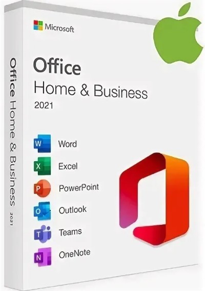 Программное обеспечение Microsoft Office 2021 Для дома и бизнеса (1 Мас)