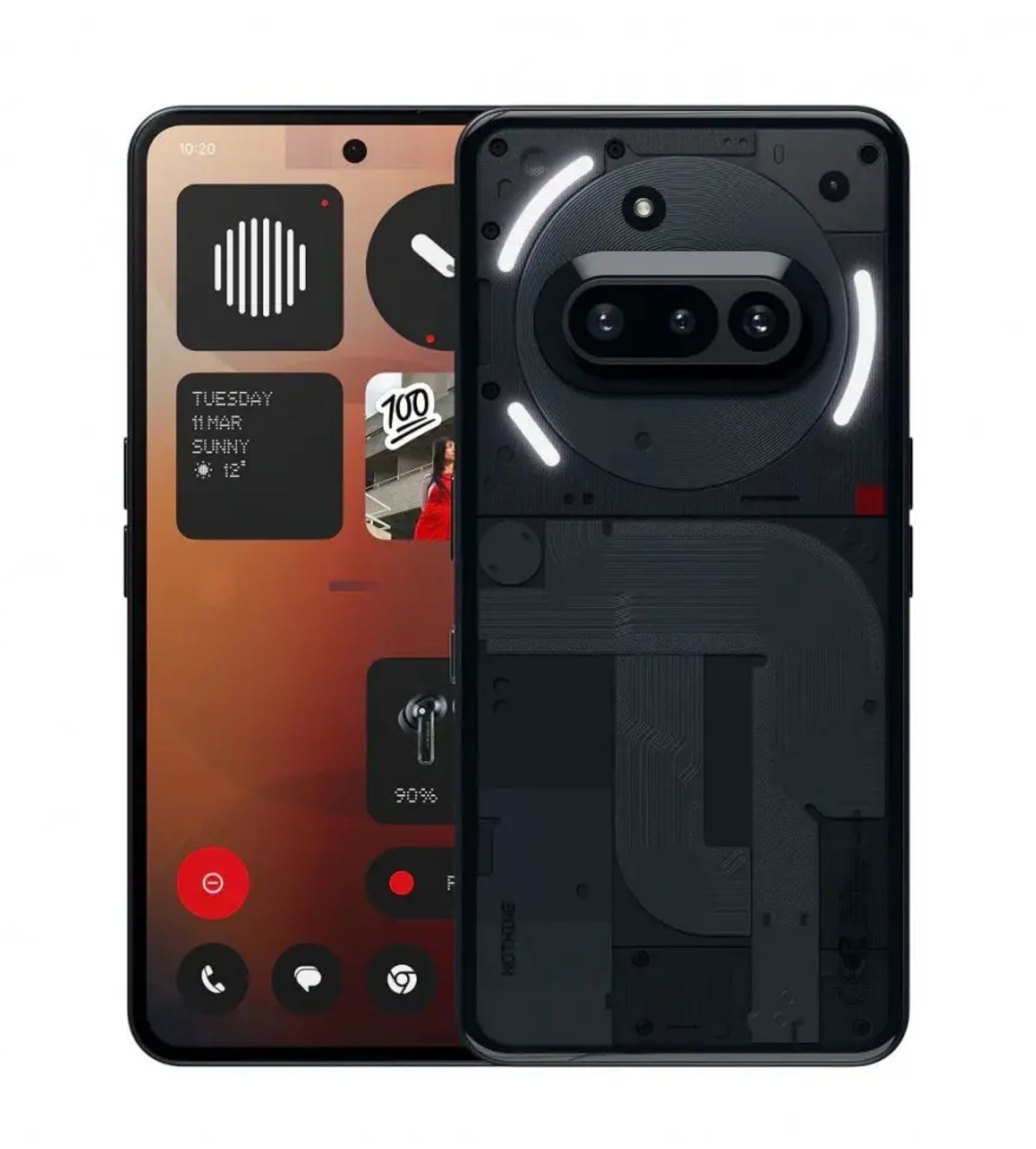 Смартфон Nothing Phone (3A) 8/128Gb Black