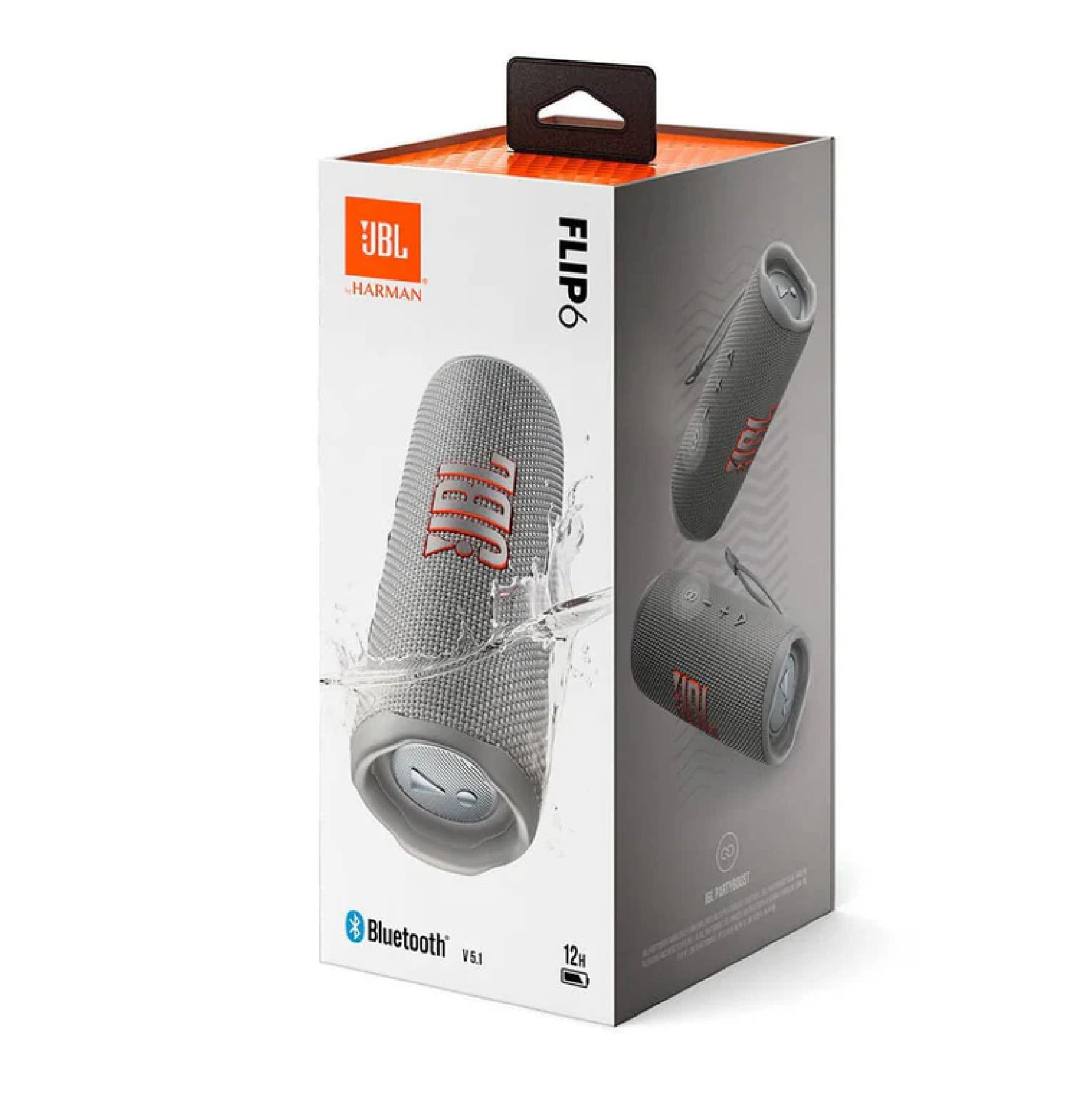 Портативная акустическая система JBL Flip 6 Grey