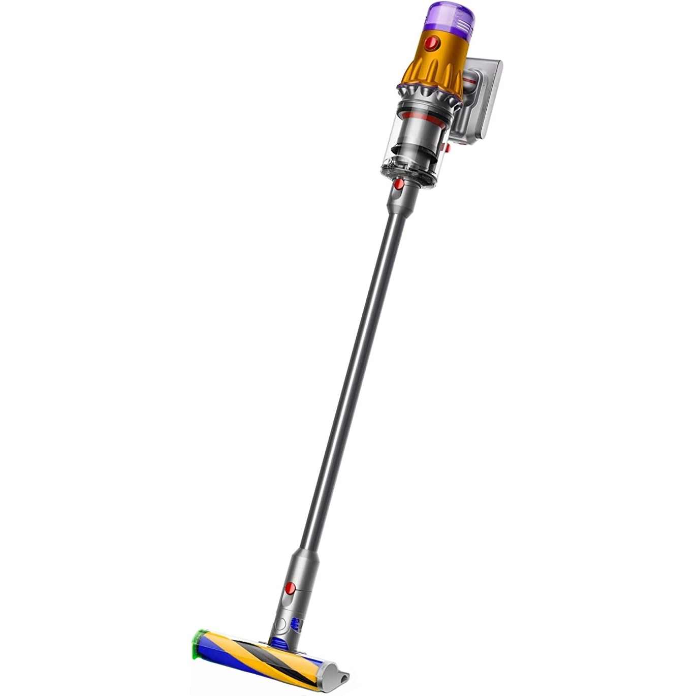 Беспроводной пылесос Dyson V12 Detect Slim Absolute Vacuum Cleaner (Никель/Желтый)