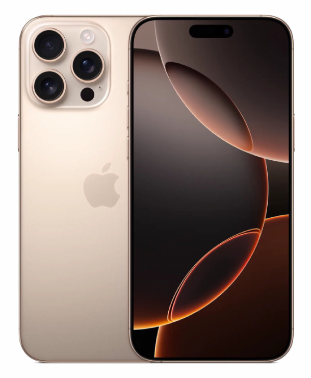 Смартфон Apple iPhone 16 Pro Max 256Gb Desert Titanium (1 sim + eSIM / Царапинка на экране) Смартфон Apple iPhone 16 Pro Max 256Gb Desert Titanium (1 sim + eSIM / Царапинка на экране)