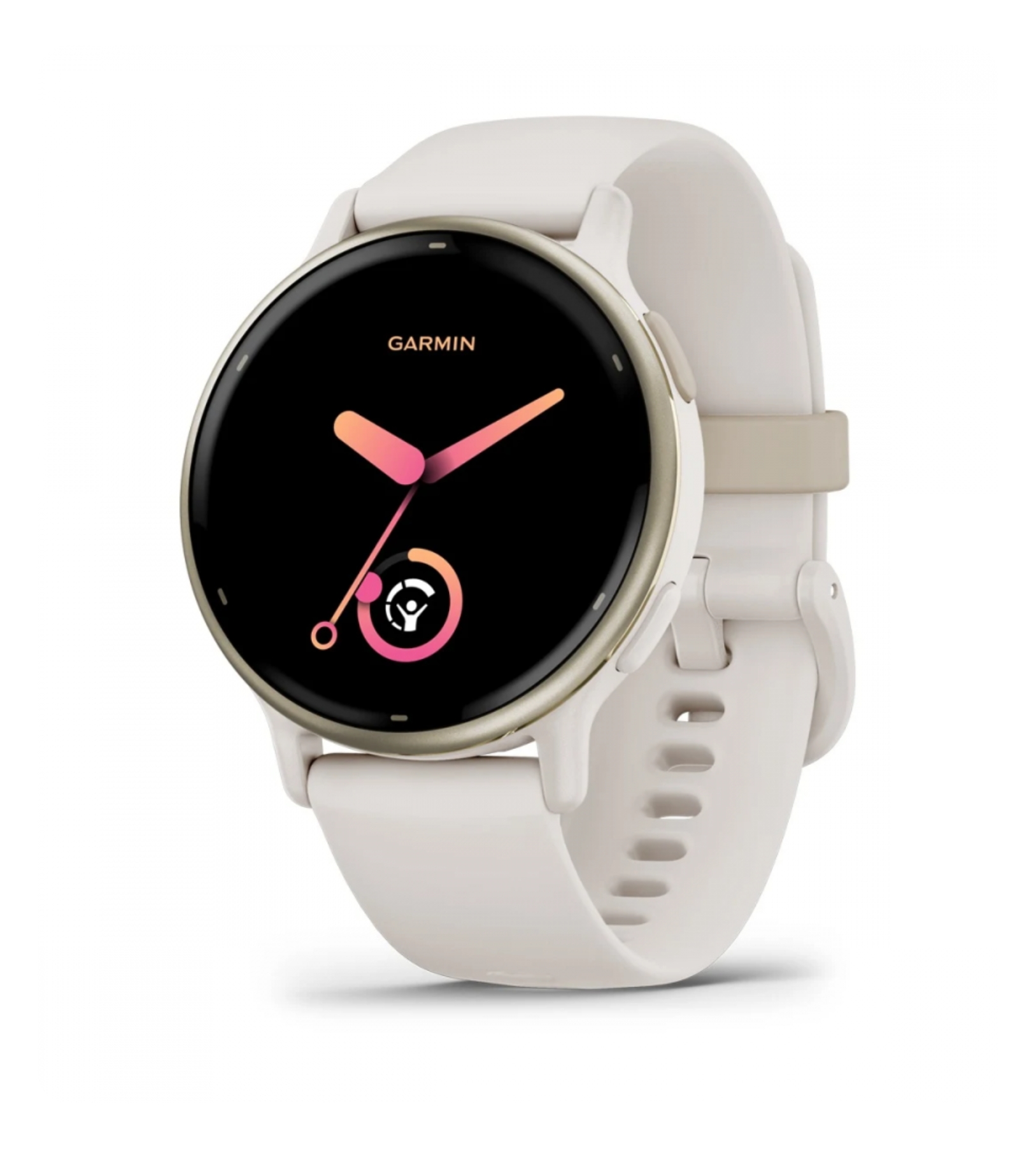 Умные часы Garmin Vivoactive 5 Cream Gold Aluminum Bezel with Ivory Case and Silicone Band