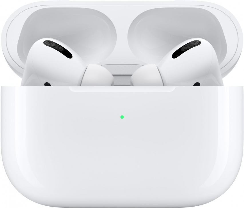 AirPods Pro (2021) в футляре с беспроводной зарядкой MagSafe Black Matte (MLWK3) (Не работает левый наушник) - Б/У