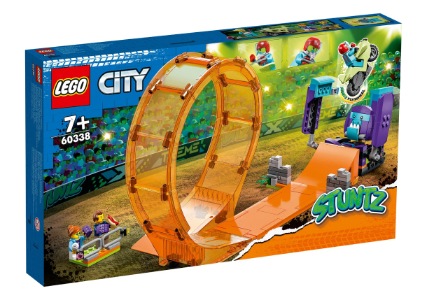 Конструктор LEGO City Трюковая петля "сокрушительный шимпанзе" Конструктор LEGO City Трюковая петля "сокрушительный шимпанзе"