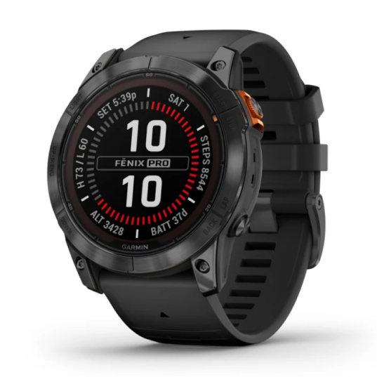 Умные часы Garmin Fenix 7x Pro Solar Edition Slate Gray with Black Band Умные часы Garmin Fenix 7x Pro Solar Edition Slate Gray with Black Band