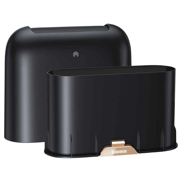 Мусорное Ведро для автомобиля Baseus Smart Cleaner Auto Car Trash Can (Free Trash Bags 2 Rolls/60 Each) Black