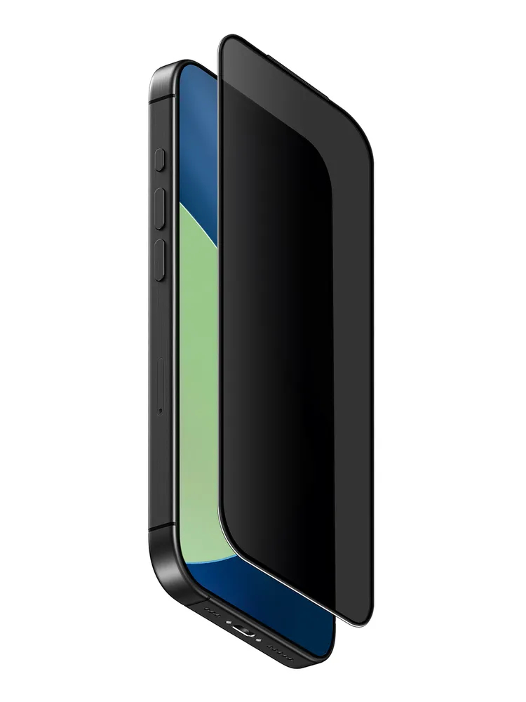 Защитное стекло Uniq для iPhone 17 Pro Max OPTIX XENON Privacy Nanoceramic Black (+installer)