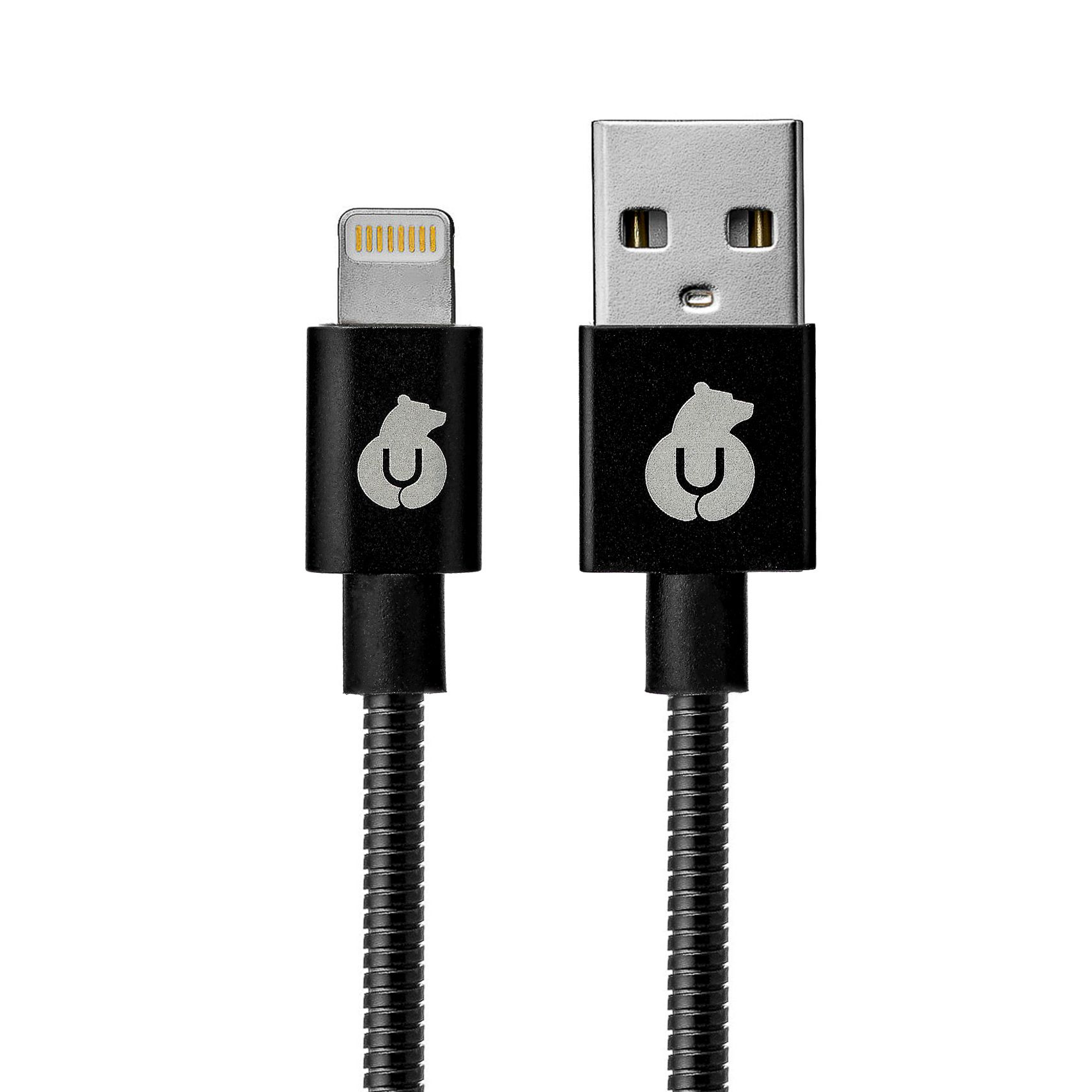 Кабель Ubear Force USB-A – Lightning, стальная оплётка, 1.2м, чёрный Кабель Ubear Force USB-A – Lightning, стальная оплётка, 1.2м, чёрный