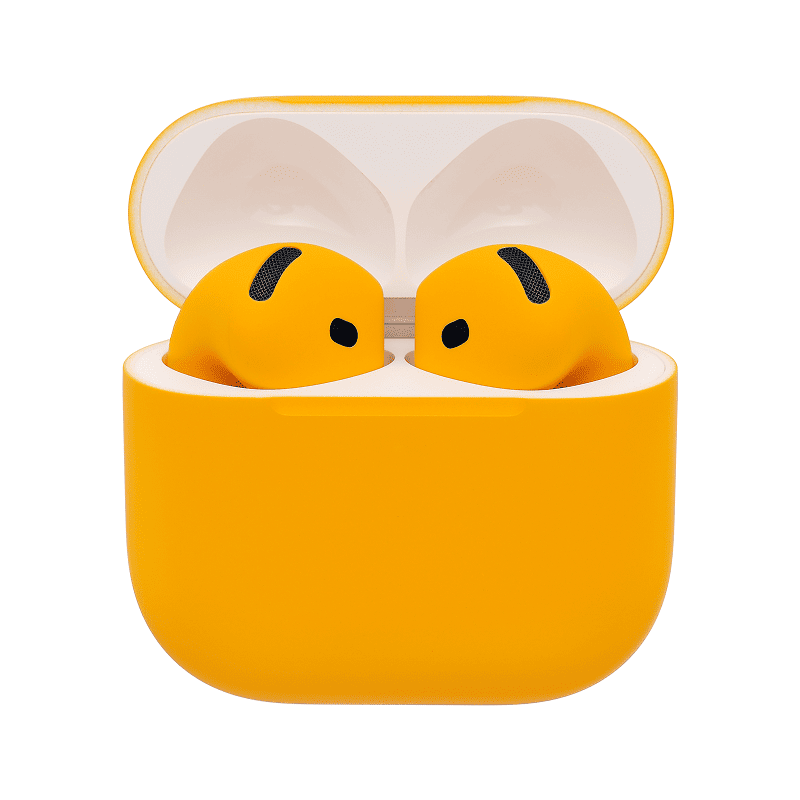 Наушники беспроводные Apple AirPods 4 (MXP93) с шумоподавлением - Yellow Matte