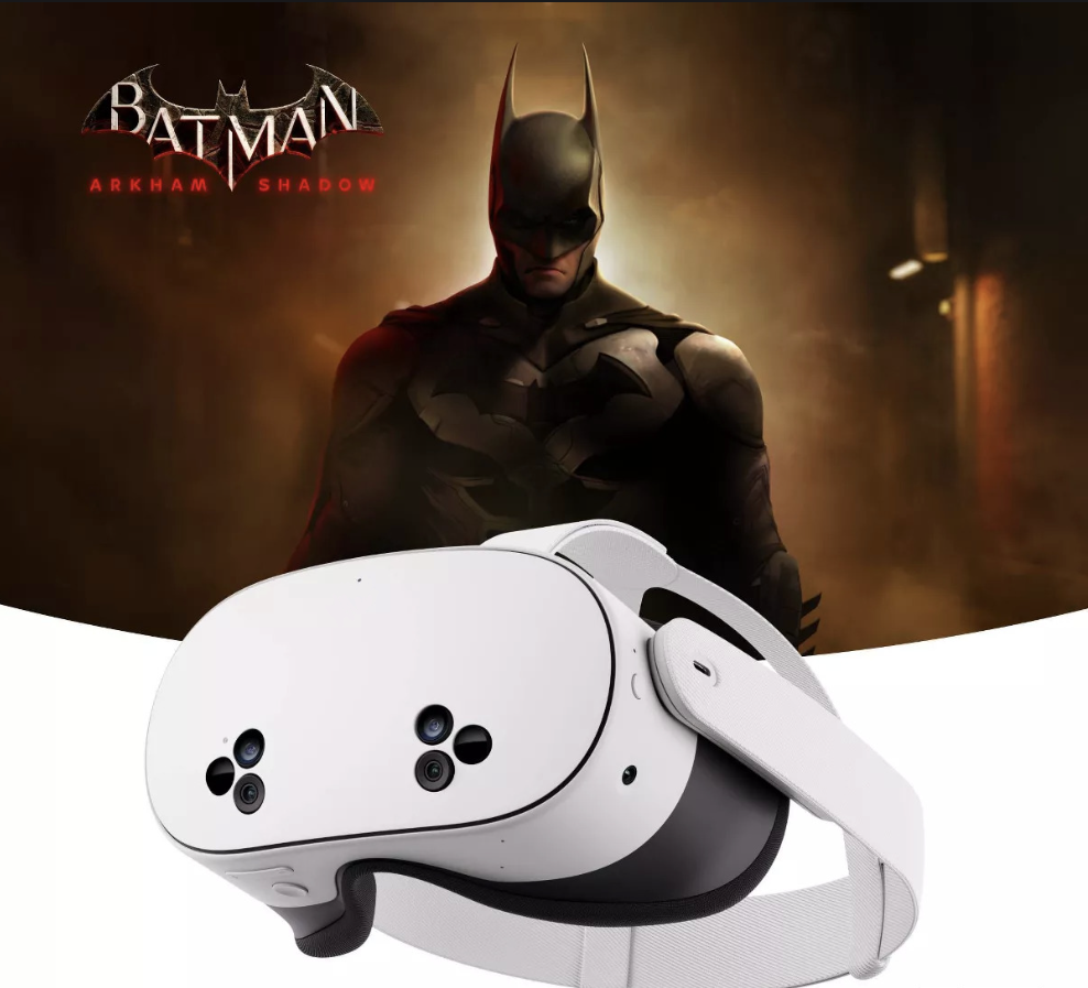 Шлем виртуальной реальности Oculus Quest 3S 128Gb + Batman: Arkham Shadow