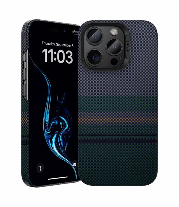 Чехол Benks Aurora Armor Air Case built with Kevlar для iPhone 16 Pro