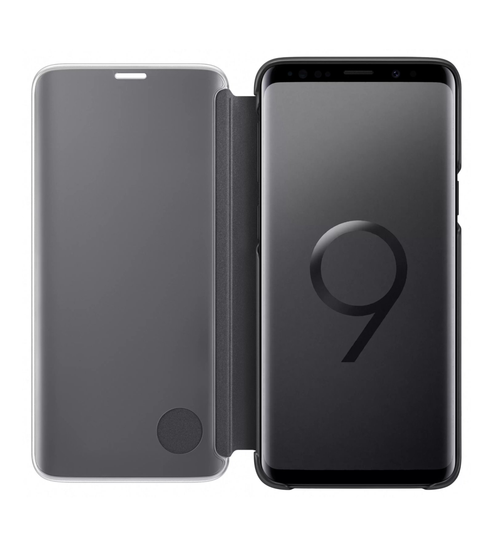 Чехол Samsung Clear View Standing Cover для Galaxy S9 черный Чехол Samsung Clear View Standing Cover для Galaxy S9 черный