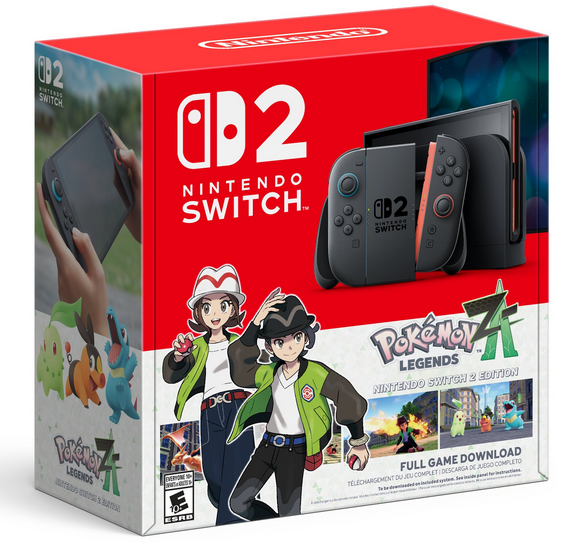 Портативное игровое устройство Nintendo Switch 2 + Pokemon