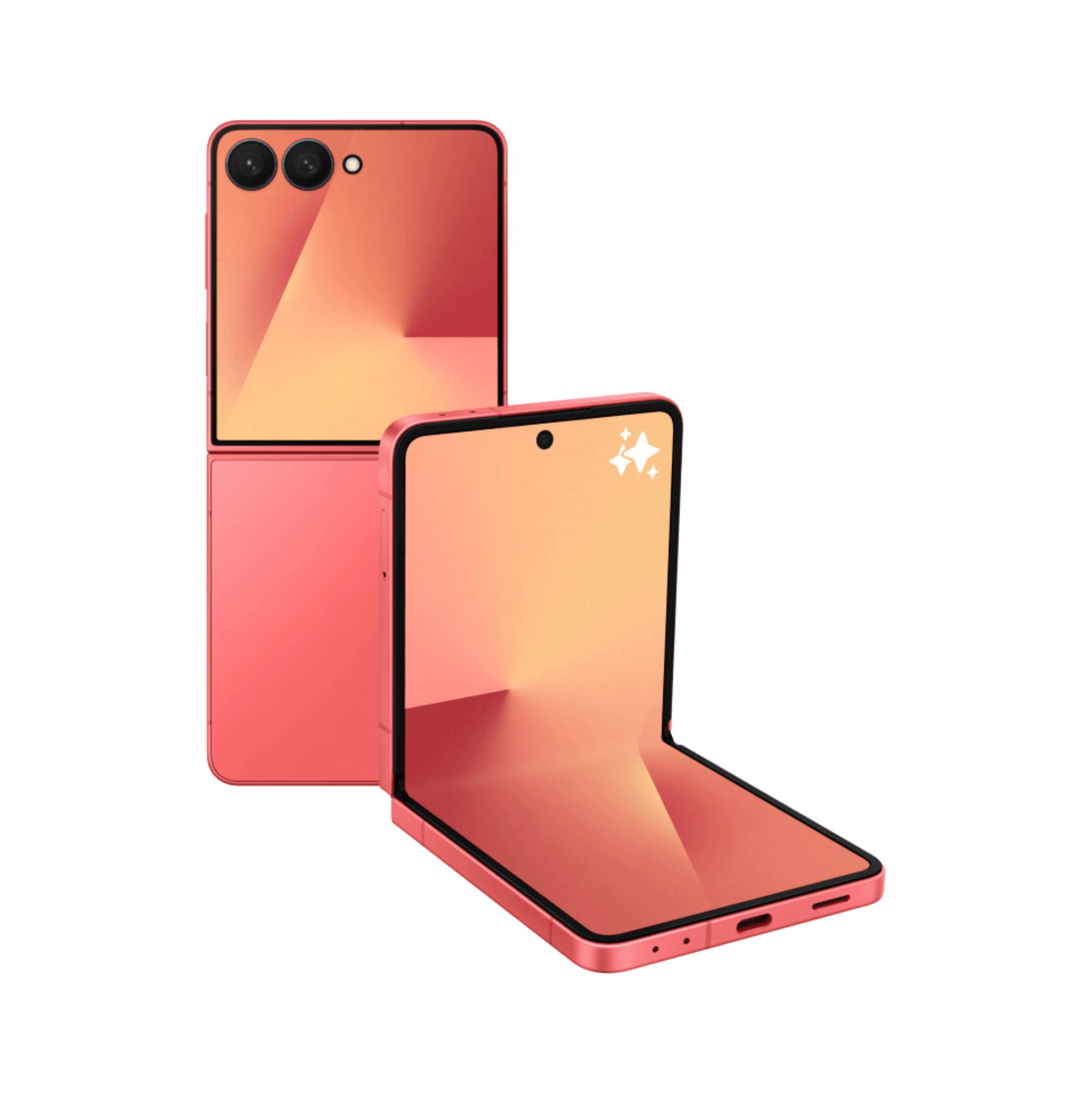 Смартфон Samsung Galaxy Z Flip7 5G 12/256 Coralred