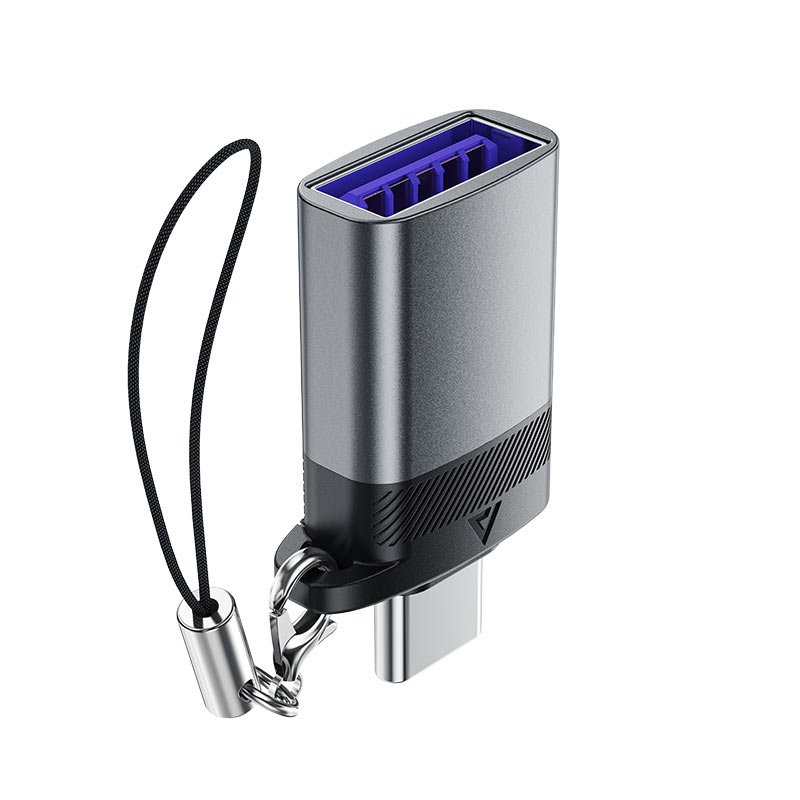 Адаптер-переходник ACEFAST J7 USB-A to USB-C Adapter Metal gray