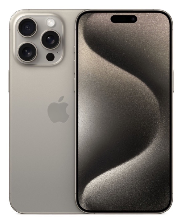 iPhone 15 Pro 128Gb Natural Titanium (1 sim + eSIM / 86% / Без коробки) - Б/У . . + +