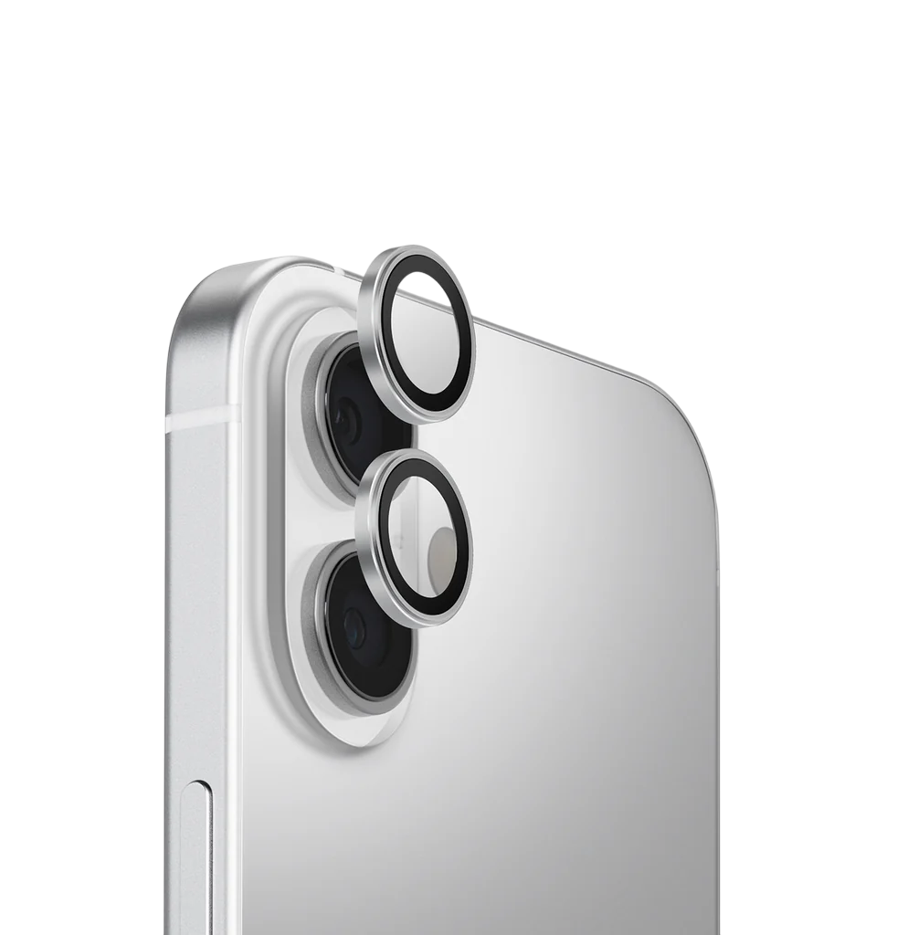 Защитные линзы Uniq для iPhone 17 OPTIX Camera Lens AluGuard Sterling Silver