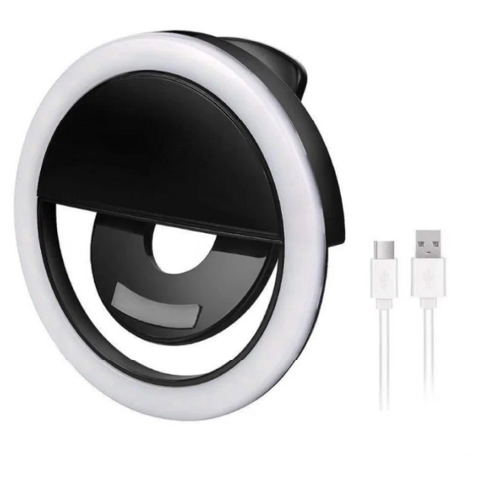 Селфи кольцо вспышка для камеры