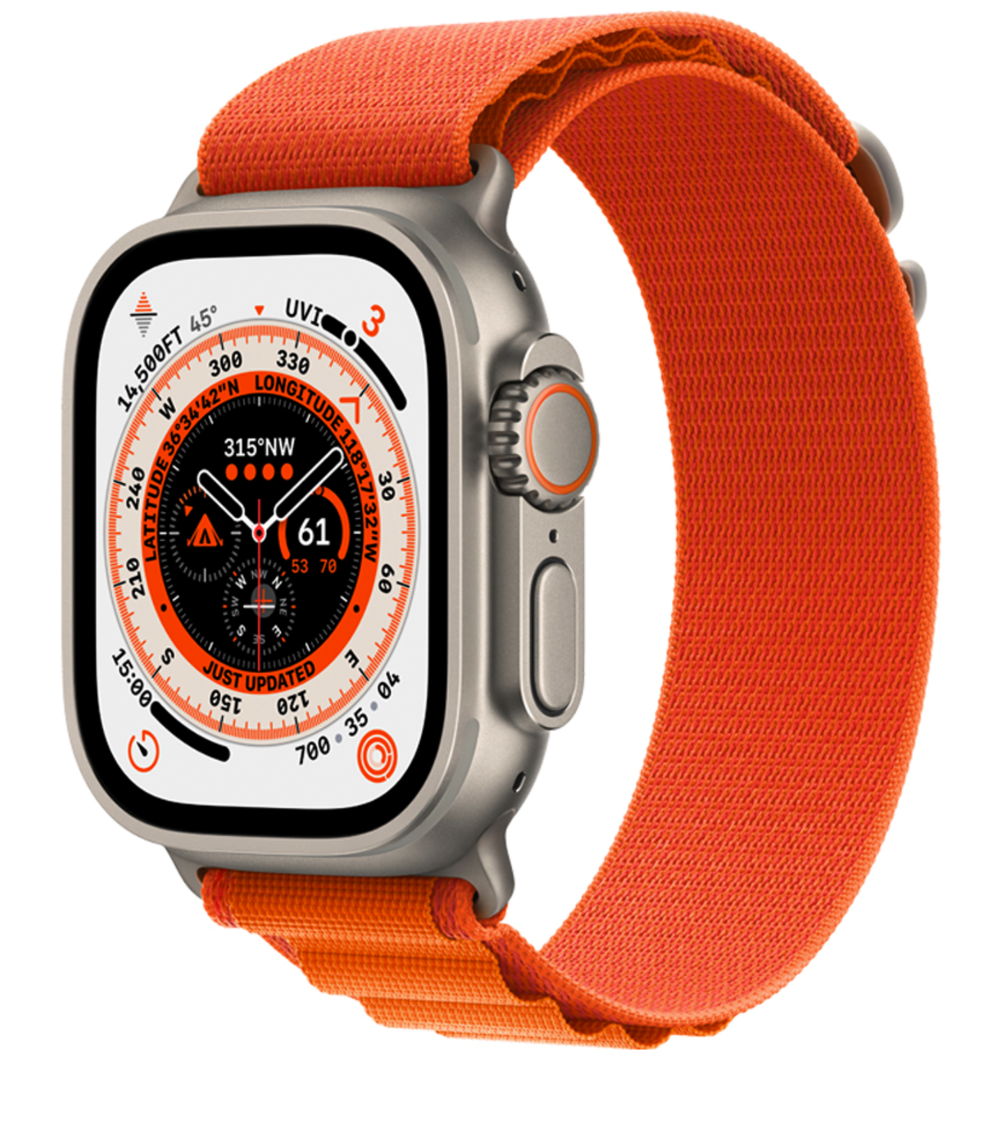 Pемешок альпийская петля для Apple Watch 42/44/45/49мм Orange Pемешок альпийская петля для Apple Watch 42/44/45/49мм Orange