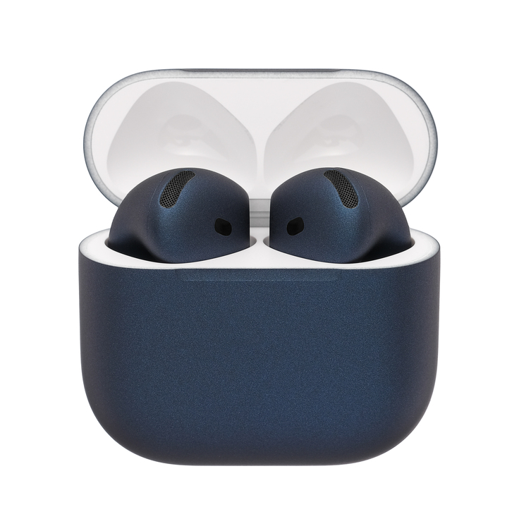 Наушники беспроводные Apple AirPods 4 (MXP93) с шумоподавлением - Dark Blue Matte