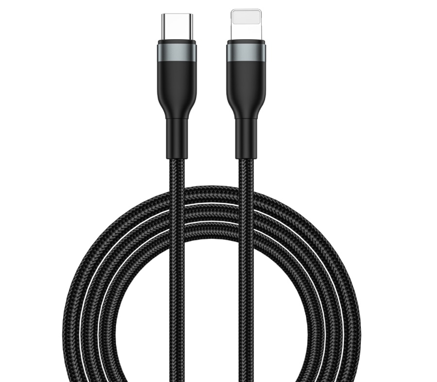 Кабель WiWu C017 PD Type-C -> Lightning 1m
