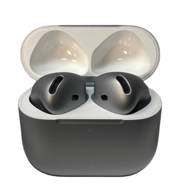 Наушники беспроводные Apple AirPods 4 (MXP93) с шумоподавлением - Gray Matte Наушники беспроводные Apple AirPods 4 (MXP93) с шумоподавлением - Gray Matte