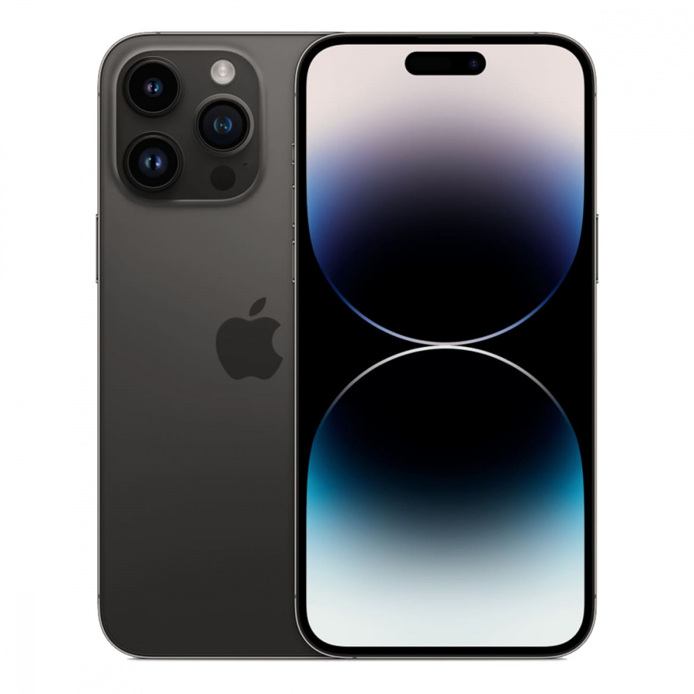 iPhone 14 Pro Max 256Gb Space Black (1 sim + eSIM / 78%) - Б/У . . +