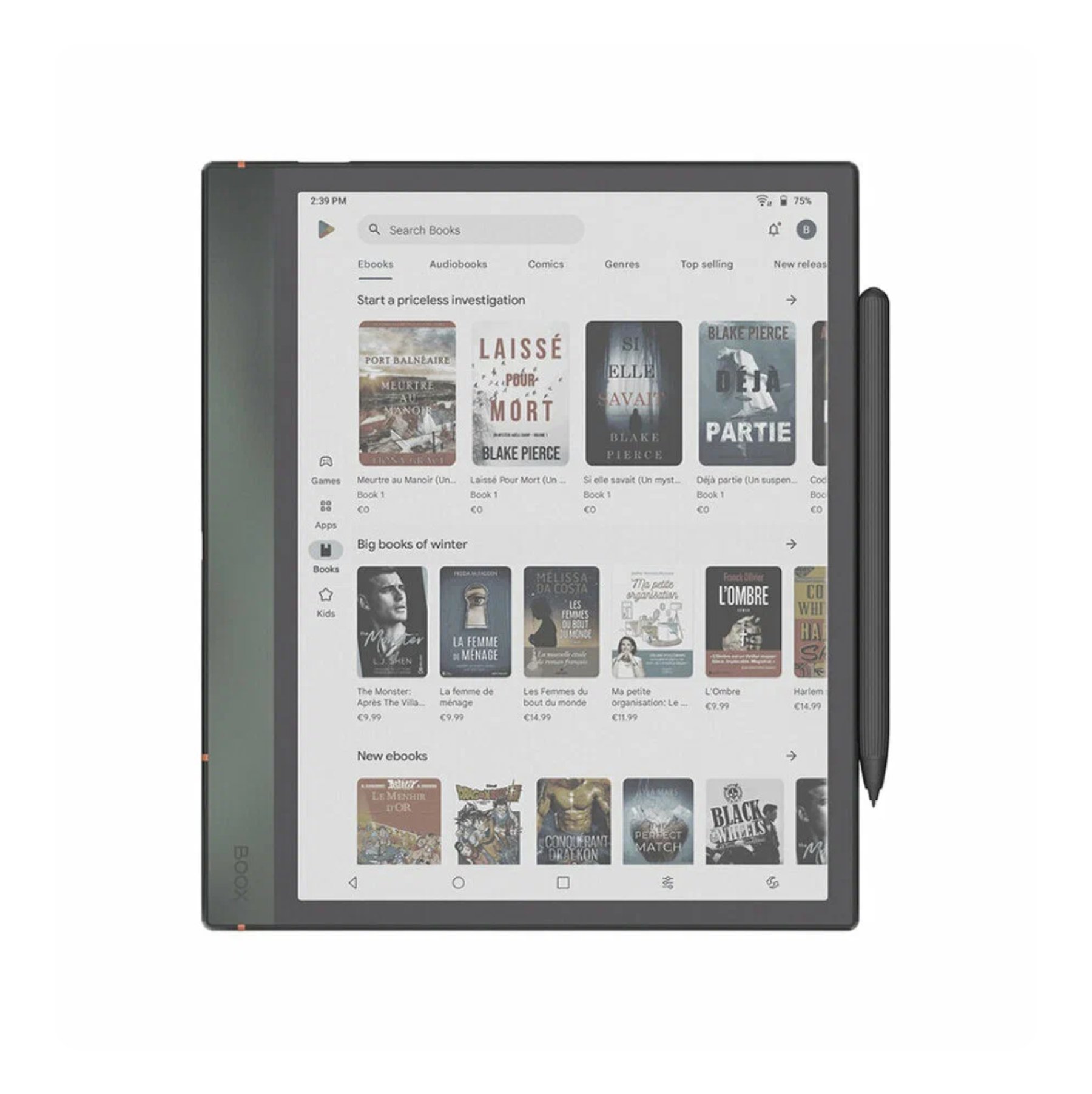 Электронная книга Onyx Boox Nova Air 4 6/64 Cosmic Black Электронная книга Onyx Boox Nova Air 4 6/64 Cosmic Black