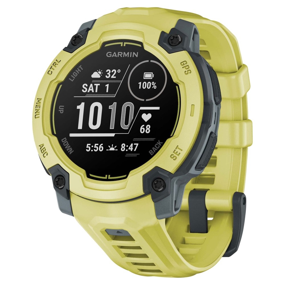 Умные часы Garmin Instinct E 45mm Electric Lime with Electric Lime Silicone HK