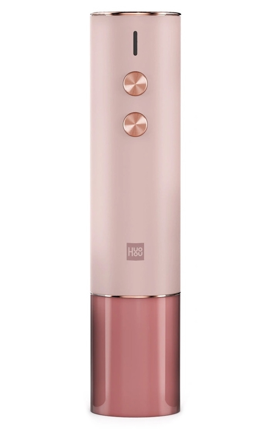 Электрический штопор Huo Hou Electric Wine Opener Gift Box (розовый)