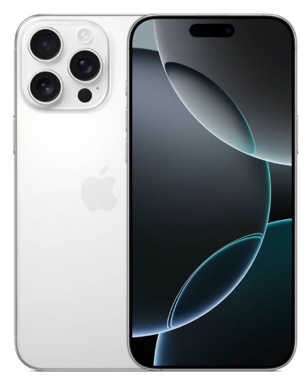 Смартфон Apple iPhone 16 Pro Max 512Gb White Titanium (1 sim + eSIM)