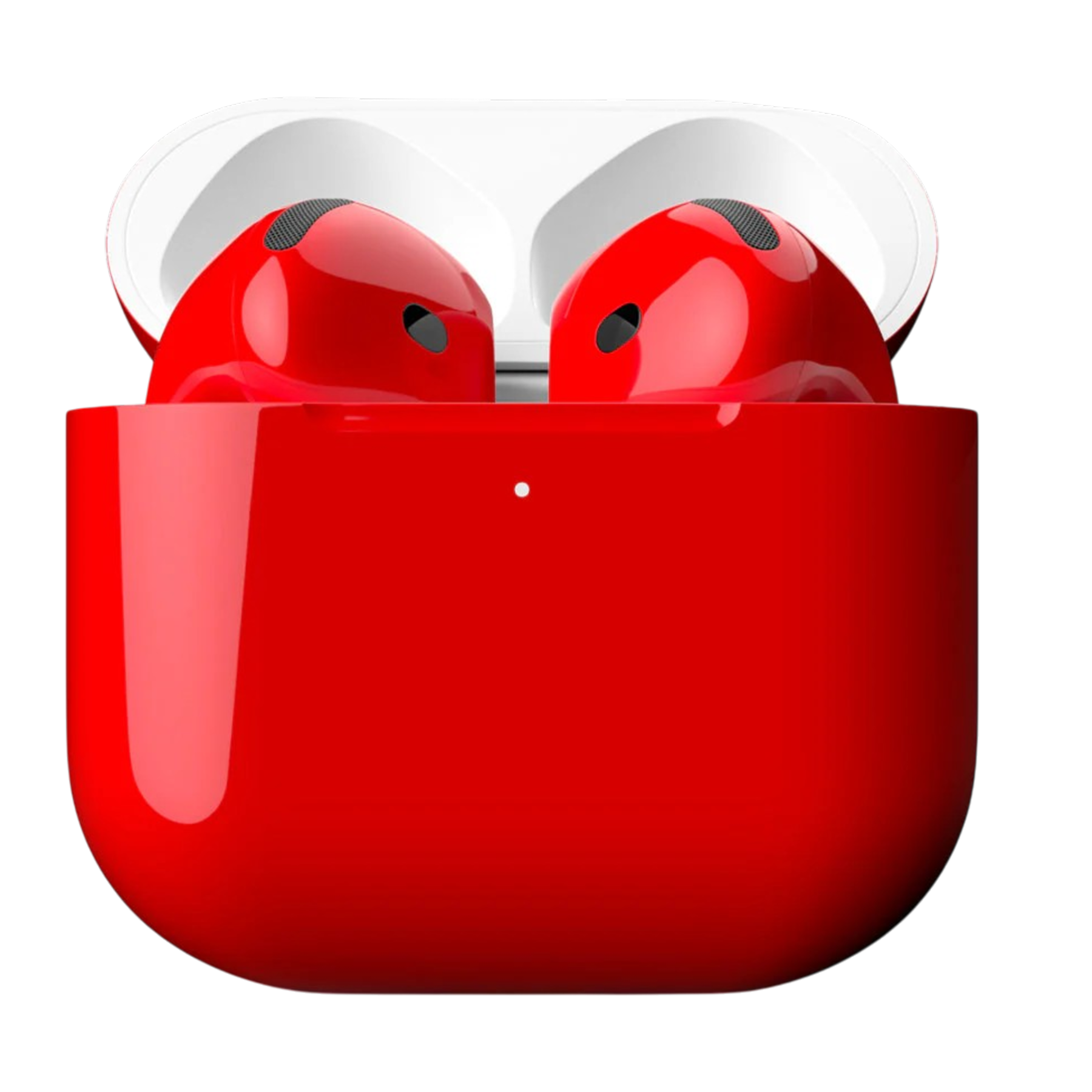 Наушники беспроводные Apple AirPods 4 (MXP93) с шумоподавлением - Red Glossy