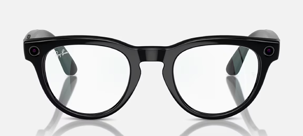 Умные очки RayBan Meta Headliner RW4009 Shiny Black/Clear