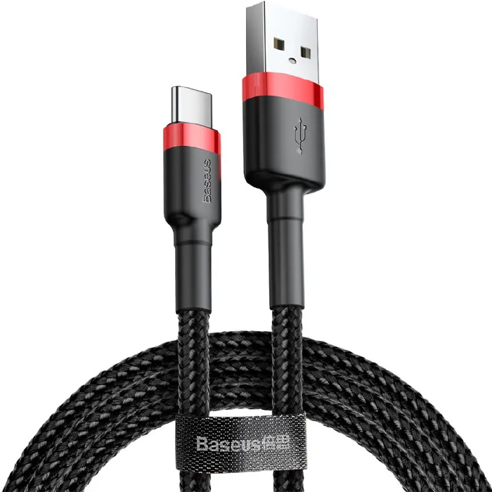 Кабель USB Baseus USB-C Cafule Cable 1m CATKLF-B91