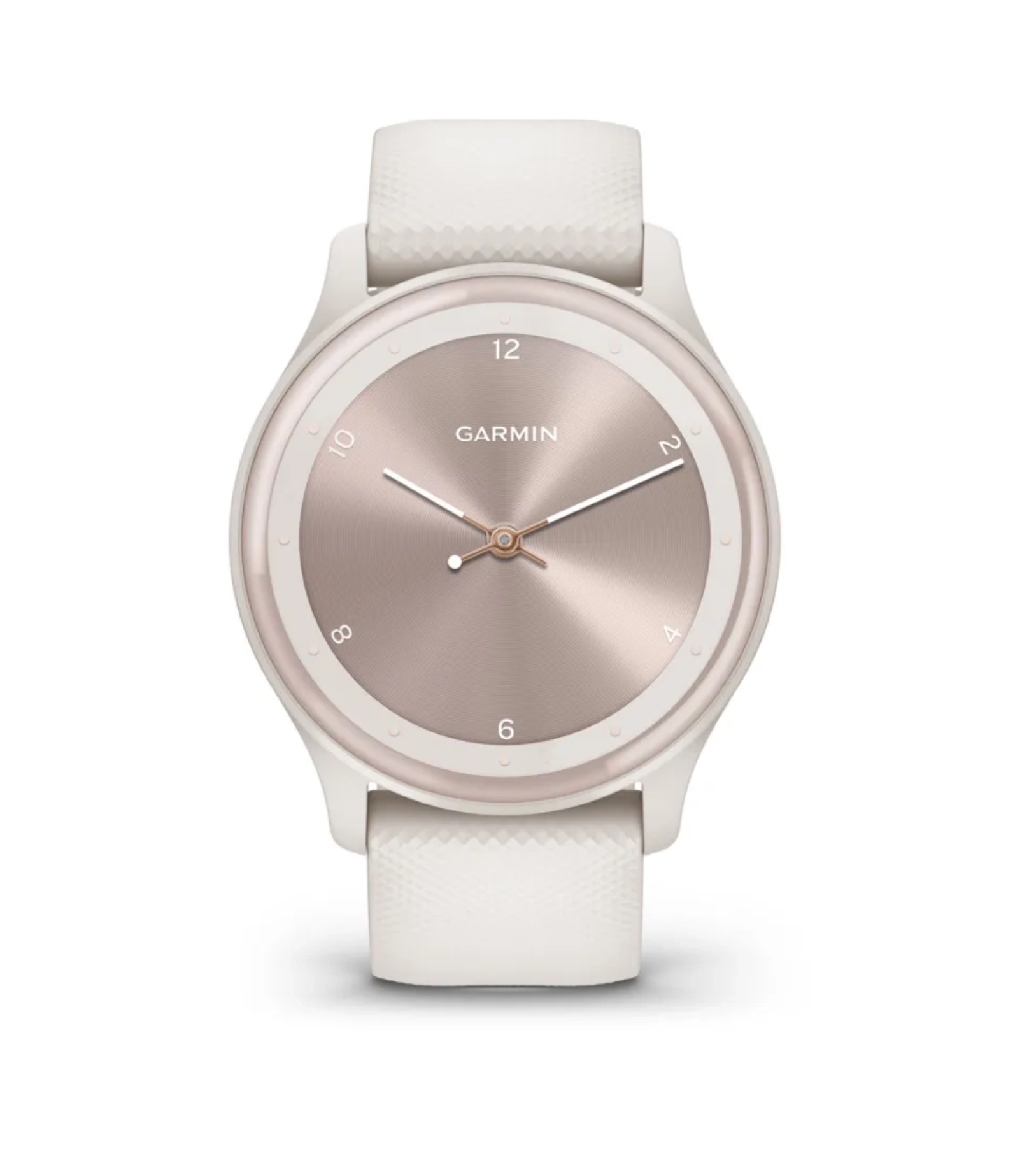 Умные часы Garmin Vivomove Sport Ivory Case and Silicone Band with Peach Gold Accents
