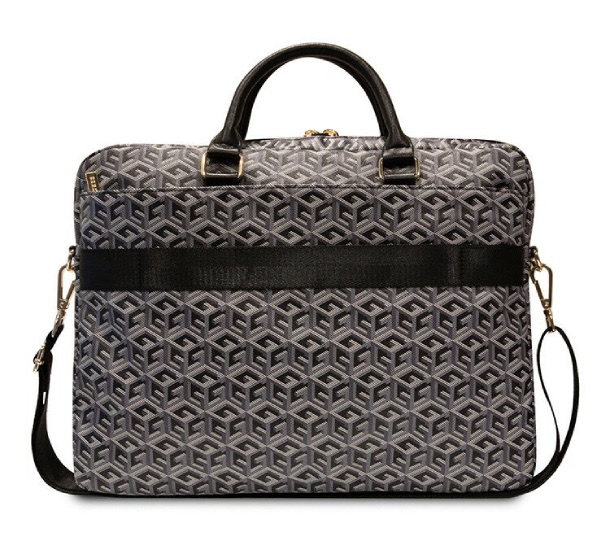 Сумка Guess для MacBook 15-16" G CUBE Bag, черная Сумка Guess для MacBook 15-16" G CUBE Bag, черная